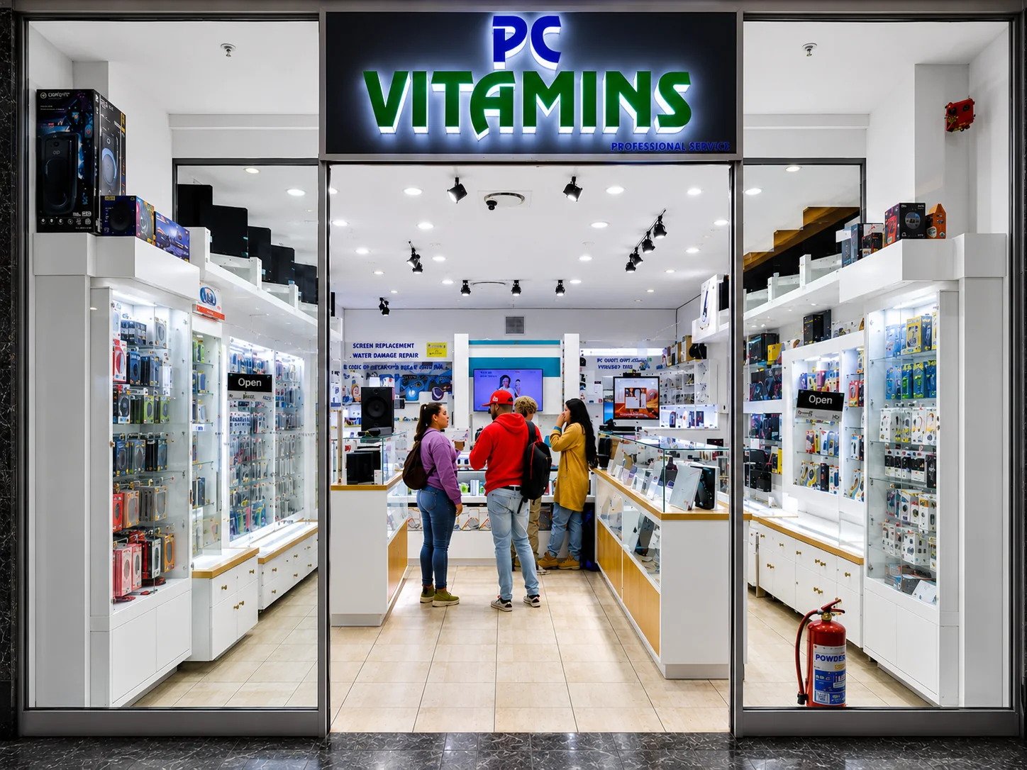PC Vitamins store interior at Eastgate Shopping Centre, Bedfordview
